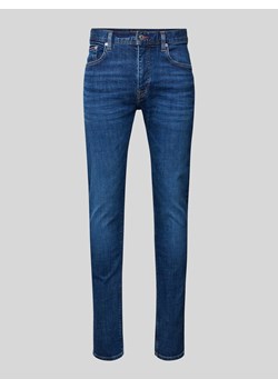 Jeansy o kroju slim fit z 5 kieszeniami model ‘BLEECKER’ ze sklepu Peek&Cloppenburg  w kategorii Jeansy męskie - zdjęcie 170342763