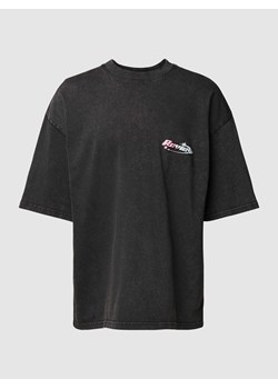T-shirt o kroju oversized z nadrukiem z logo ze sklepu Peek&Cloppenburg  w kategorii T-shirty męskie - zdjęcie 170342872