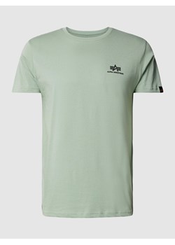 T-shirt z nadrukiem z logo model ‘BASIC’ ze sklepu Peek&Cloppenburg  w kategorii T-shirty męskie - zdjęcie 170342981