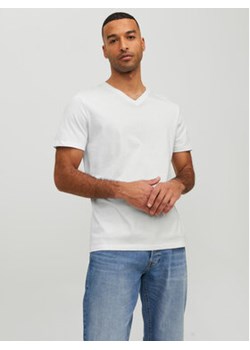Jack&Jones T-Shirt Basic 12156102 Biały Standard Fit ze sklepu MODIVO w kategorii T-shirty męskie - zdjęcie 170343334