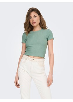 ONLY T-Shirt Emma 15201206 Zielony Regular Fit ze sklepu MODIVO w kategorii Bluzki damskie - zdjęcie 170343340