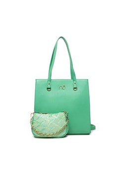 Torebka Nobo NBAG-M2470-C008 Zielony ze sklepu eobuwie.pl w kategorii Torby Shopper bag - zdjęcie 170377974