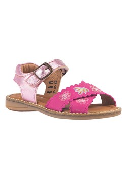 Rap Skórzane sandały w kolorze różowym ze sklepu Limango Polska w kategorii Sandały dziecięce - zdjęcie 170381053