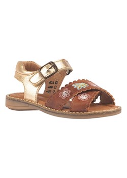 Rap Skórzane sandały w kolorze brązowym ze sklepu Limango Polska w kategorii Sandały dziecięce - zdjęcie 170381054
