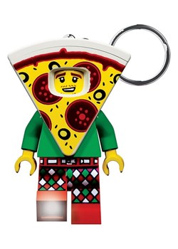 LEGO Breloczek do kluczy z latarką &quot;LEGO® Pizza&quot; ze sklepu Limango Polska w kategorii Breloki - zdjęcie 170381090