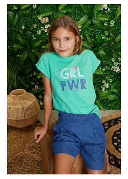 lamino Koszulka w kolorze zielonym ze sklepu Limango Polska w kategorii Bluzki dziewczęce - zdjęcie 170381702
