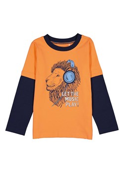 lamino Koszulka w kolorze pomarańczowo-granatowym ze sklepu Limango Polska w kategorii T-shirty chłopięce - zdjęcie 170381902