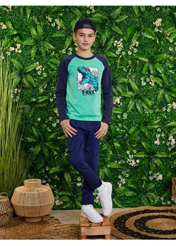 lamino Koszulka w kolorze turkusowo-granatowym ze sklepu Limango Polska w kategorii T-shirty chłopięce - zdjęcie 170381911