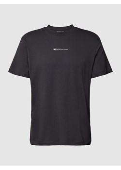 T-shirt z nadrukiem z logo ze sklepu Peek&Cloppenburg  w kategorii T-shirty męskie - zdjęcie 170385031