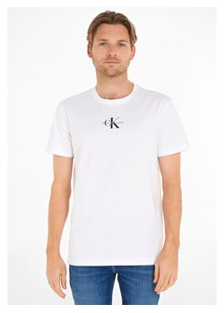 Calvin Klein Koszulka w kolorze białym ze sklepu Limango Polska w kategorii T-shirty męskie - zdjęcie 170390734