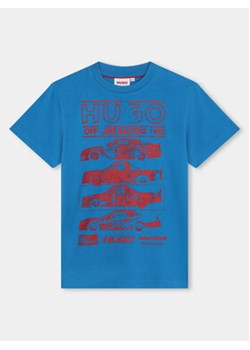 Hugo T-Shirt G00011 D Niebieski Regular Fit ze sklepu MODIVO w kategorii T-shirty chłopięce - zdjęcie 170391263