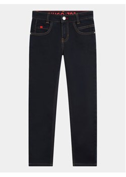 Hugo Jeansy G00048 S Niebieski Slim Fit ze sklepu MODIVO w kategorii Spodnie chłopięce - zdjęcie 170391280