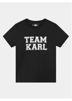 Karl Lagerfeld Kids T-Shirt Z30049 D Czarny Regular Fit ze sklepu MODIVO w kategorii T-shirty chłopięce - zdjęcie 170391404