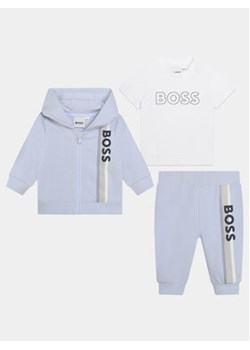 Boss Komplet dresowy J50784 Niebieski Regular Fit ze sklepu MODIVO w kategorii Dresy dla niemowlaka - zdjęcie 170391441
