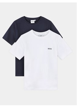 Boss Komplet 2 t-shirtów J50752 D Granatowy Slim Fit ze sklepu MODIVO w kategorii T-shirty chłopięce - zdjęcie 170391473