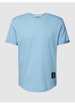 T-shirt z naszywką z logo ze sklepu Peek&Cloppenburg  w kategorii T-shirty męskie - zdjęcie 170395370