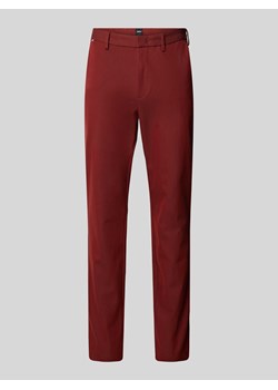 Spodnie do garnituru o kroju slim fit z kieszeniami z tyłu model ‘Kaito’ ze sklepu Peek&Cloppenburg  w kategorii Spodnie męskie - zdjęcie 170395413