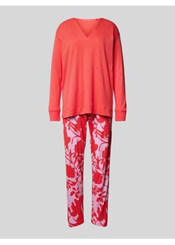 Piżama z dekoltem w serek model ‘Modern Nightwear’ ze sklepu Peek&Cloppenburg  w kategorii Piżamy damskie - zdjęcie 170395482