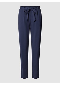 Spodnie materiałowe o kroju slim fit w kant model ‘Popye’ ze sklepu Peek&Cloppenburg  w kategorii Spodnie damskie - zdjęcie 170395540