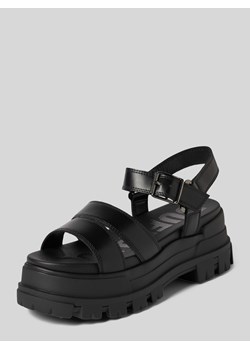 Sandały z profilowaną podeszwą na platformie model ‘ASPHA’ ze sklepu Peek&Cloppenburg  w kategorii Sandały damskie - zdjęcie 170395703