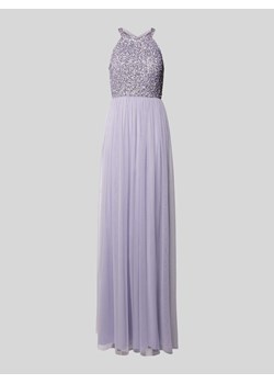 Sukienka wieczorowa z obszyciem cekinami ze sklepu Peek&Cloppenburg  w kategorii Sukienki - zdjęcie 170395933