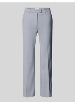 Spodnie materiałowe o kroju regular fit w kant model ‘NOORA’ ze sklepu Peek&Cloppenburg  w kategorii Spodnie damskie - zdjęcie 170396201