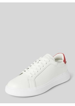 Sneakersy ze sznurowaniem w jednolitym kolorze ze sklepu Peek&Cloppenburg  w kategorii Buty sportowe męskie - zdjęcie 170396322