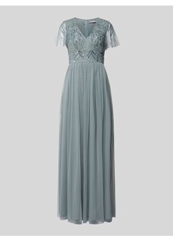 Sukienka wieczorowa z obszyciem cekinami ze sklepu Peek&Cloppenburg  w kategorii Sukienki - zdjęcie 170396484