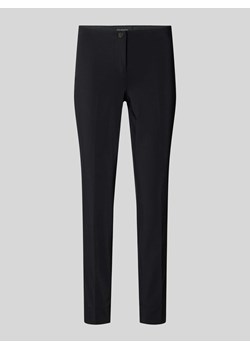 Spodnie o kroju slim fit z zapięciem na guzik model ‘SUMMER’ ze sklepu Peek&Cloppenburg  w kategorii Spodnie damskie - zdjęcie 170396552