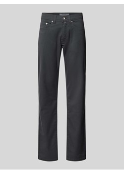 Chinosy o kroju tapered fit z 5 kieszeniami model ‘Lyon’ ze sklepu Peek&Cloppenburg  w kategorii Spodnie męskie - zdjęcie 170396660