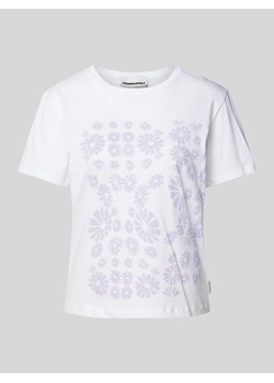 T-shirt z kwiatowym wzorem model ‘MAARLA FLOWER POWAA’ ze sklepu Peek&Cloppenburg  w kategorii Bluzki damskie - zdjęcie 170396741