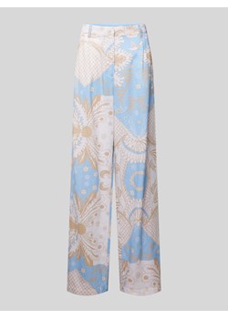 Spodnie z wzorem na całej powierzchni ze sklepu Peek&Cloppenburg  w kategorii Spodnie damskie - zdjęcie 170396770