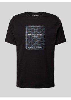 T-shirt z nadrukiem z logo model ‘EMPIRE FLAGSHIP’ ze sklepu Peek&Cloppenburg  w kategorii T-shirty męskie - zdjęcie 170396784