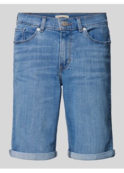Szorty jeansowe z prostą nogawką i 5 kieszeniami ze sklepu Peek&Cloppenburg  w kategorii Szorty - zdjęcie 170396834