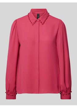 Bluza z obszyciem ozdobnymi kamieniami ze sklepu Peek&Cloppenburg  w kategorii Koszule damskie - zdjęcie 170396921