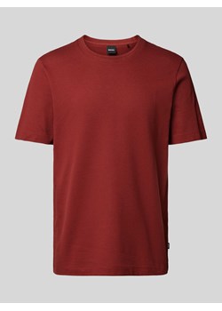 T-shirt w jednolitym kolorze model ‘TIBURT’ ze sklepu Peek&Cloppenburg  w kategorii T-shirty męskie - zdjęcie 170396971