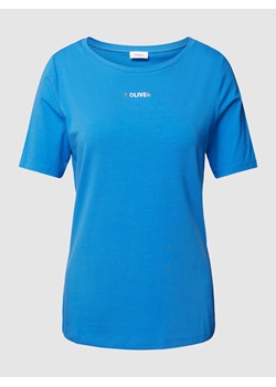T-shirt z nadrukiem z logo ze sklepu Peek&Cloppenburg  w kategorii Bluzki damskie - zdjęcie 170396974
