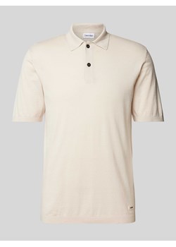 Koszulka polo o kroju regular fit w jednolitym kolorze ze sklepu Peek&Cloppenburg  w kategorii T-shirty męskie - zdjęcie 170397054