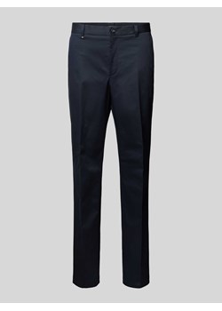Spodnie do garnituru o kroju slim fit w kant model ‘Perin’ ze sklepu Peek&Cloppenburg  w kategorii Spodnie męskie - zdjęcie 170397144