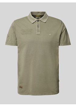 Koszulka polo z wyhaftowanym logo ze sklepu Peek&Cloppenburg  w kategorii T-shirty męskie - zdjęcie 170397211