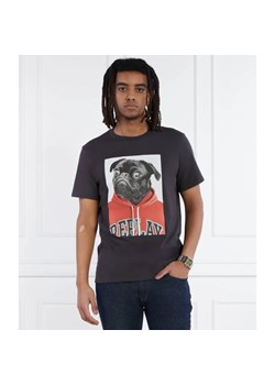 Replay T-shirt | Regular Fit ze sklepu Gomez Fashion Store w kategorii T-shirty męskie - zdjęcie 170399174
