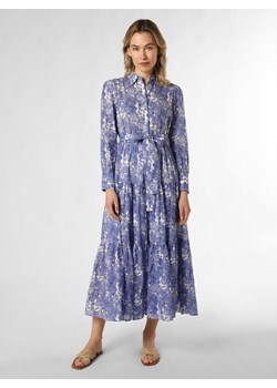 CATNOIR Sukienka damska Kobiety Bawełna niebieski wzorzysty ze sklepu vangraaf w kategorii Sukienki - zdjęcie 170400144