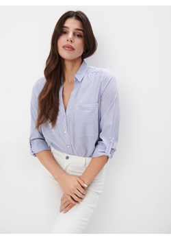 Mohito - Koszula w paski - błękitny ze sklepu Mohito w kategorii Koszule damskie - zdjęcie 170403740