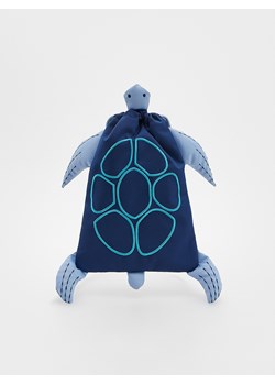 Reserved - Plecak worek żółw - niebieski ze sklepu Reserved w kategorii Plecaki dla dzieci - zdjęcie 170405621