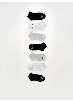 Reserved - Skarpetki z bawełną 7 pack - czarny ze sklepu Reserved w kategorii Skarpetki dziecięce - zdjęcie 170405851