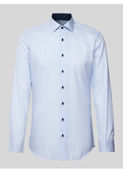 Koszula biznesowa o kroju slim fit w paski ze sklepu Peek&Cloppenburg  w kategorii Koszule męskie - zdjęcie 170406600
