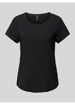 T-shirt z zaokrąglonym dołem model ‘BELLA’ ze sklepu Peek&Cloppenburg  w kategorii Bluzki damskie - zdjęcie 170406660
