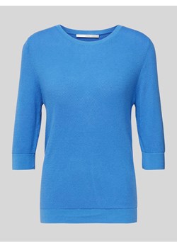 Sweter z dzianiny z fakturowanym wzorem ze sklepu Peek&Cloppenburg  w kategorii Swetry damskie - zdjęcie 170406714