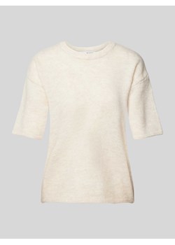 Bluzka z dzianiny z okrągłym dekoltem model ‘MALINE-LILIANA’ ze sklepu Peek&Cloppenburg  w kategorii Bluzki damskie - zdjęcie 170406741