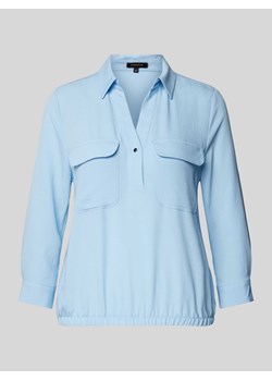 Bluzka z nakładanymi kieszeniami z patką na piersi ze sklepu Peek&Cloppenburg  w kategorii Bluzki damskie - zdjęcie 170406813